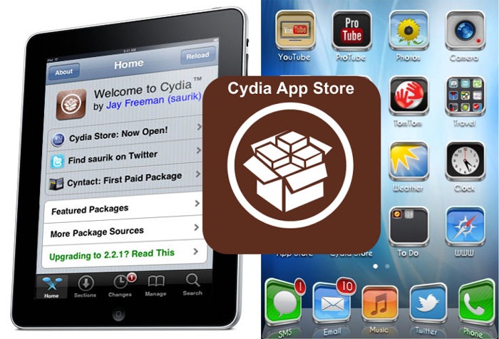 Cydia App Store почти идентичен Apple... 