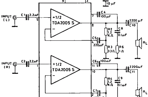 Tda7419 схема включения