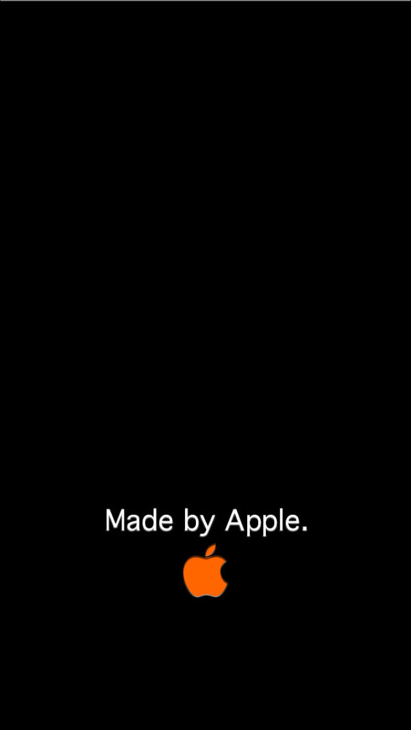 Заставка черная на телефон айфон
